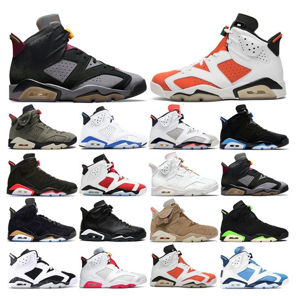 

basketball shoes 6s men women bordeaux british khaki sneakers sports outdoor hare infrared tech chrome sail trainer chaussures