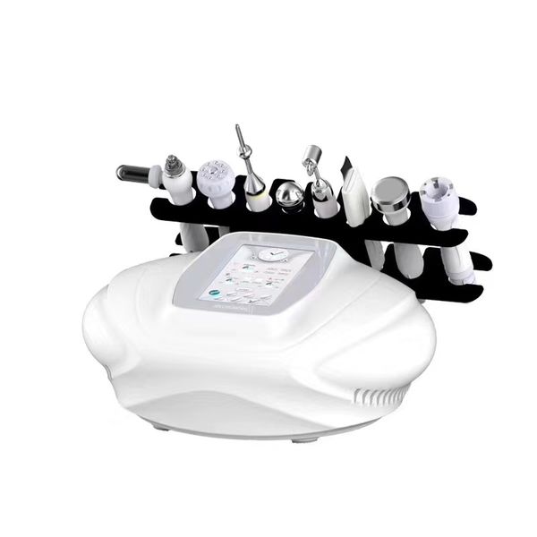 Micro Corrente RF RF Pulverizador de oxigênio Luminador de pele Terceamento de limpeza Barra de limpeza aqua terapia facial peel machine water oxigênio jato