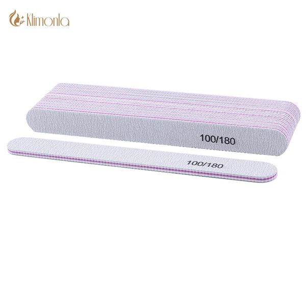 

5pcslot file sandpaper polish er blocks for uv gel 100180 manicure pedicure finger nail art beauty tools 220707