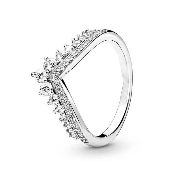 

designers luxurys women rings with with side stones diamonds fashion wedding ring temperament versatile high-quality jewelry valentine', Silver
