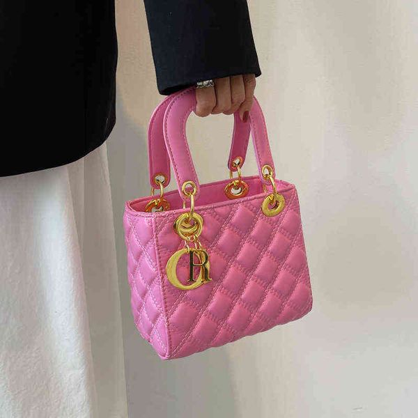 

factory online export designer tide brand ladies bag high sense small women's 2022 summer new portable of wal texture style commuter si