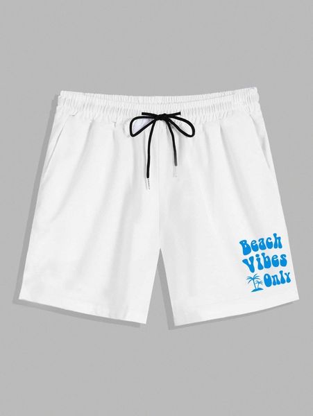 

romwe guys letter graphic shorts p8iy#, White;black