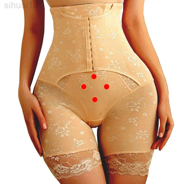 Vestido shapewear para mulheres e fácil banheiro barriga de controle de calcinha de controle de cintura alta corporal helfador de bunda com gancho dij smarter l220802