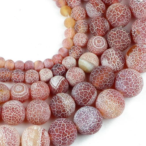 Altro Rosso Invecchiato Corniola Pietra Naturale Incrinato Distanziatore Perline Sciolte Per La Creazione di Gioielli 6/8/10/mm Accessori Per Braccialetti FAI DA TEAltro Edwi22