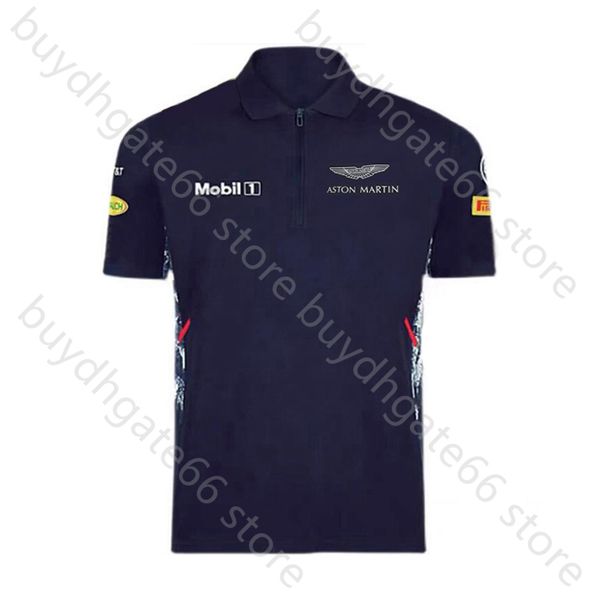 

2022 new summer f1 formula one racing team men's short sleeve polo shirt red color bull martin motorsport outdoor motorcycle quick-dryi, White;black
