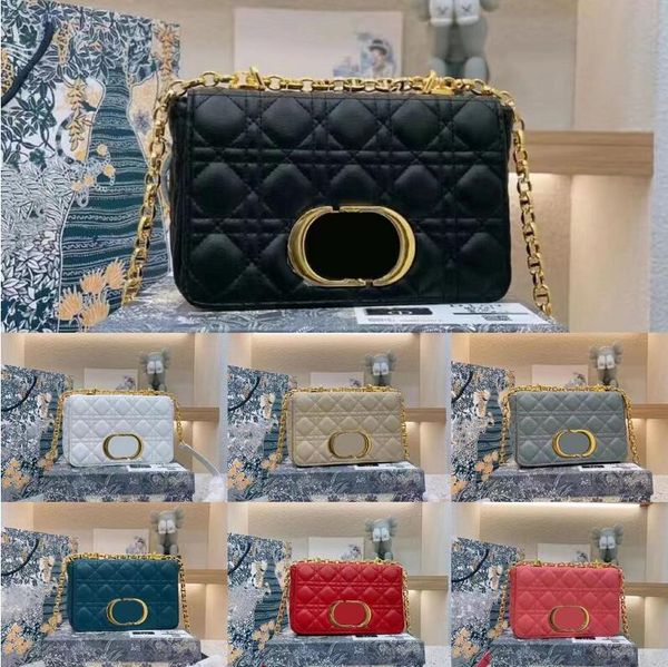 

purse designer woman bag handbag real leather chains shoulder messenger thread wallet classic ladies lock flap crossbody candy colors bags