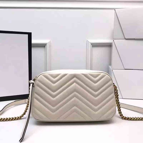 

classic style retro handbag female camera chain strip small square leather double g shoulder single messenger