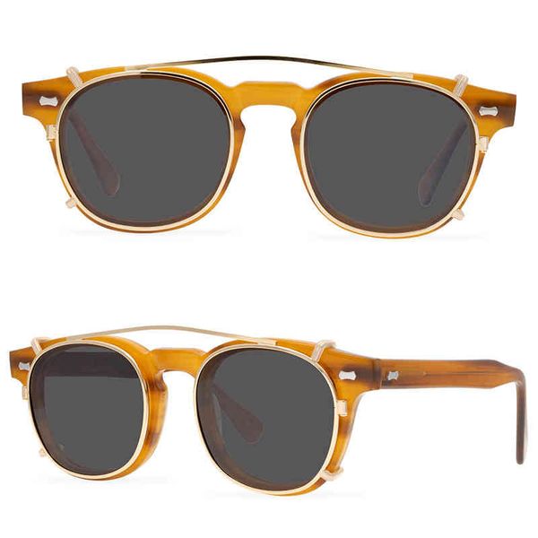 

punk plate full frame clip type women's polarizing anti ultraviolet, White;black
