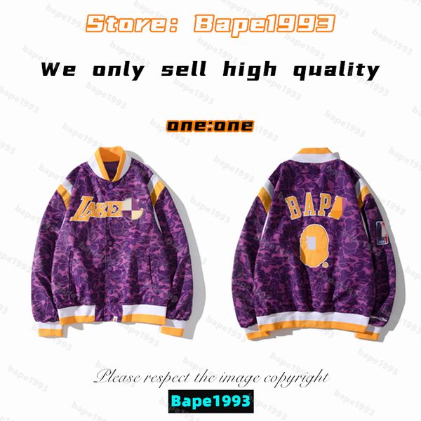 

apes mens jackets japan shark b ape head brand co-branding luminous camouflage galactic spots male and female of the same styles new man jac, Black;brown