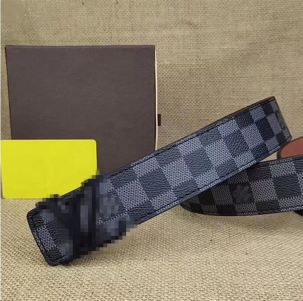 

men designers belts classic fashion luxury casual letter l smooth buckle womens mens leather belt width 3.8cm with orange box, Black;brown