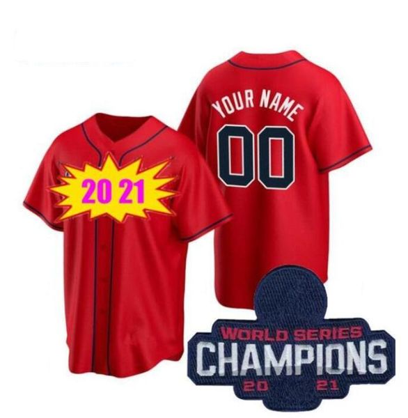 

custom baseball jerseys 40 soroka 1 albies 7 swanson 28 olson 22 pederson 5 an 20 ozuna 27 riley 29 smoltz mens women youh, Black