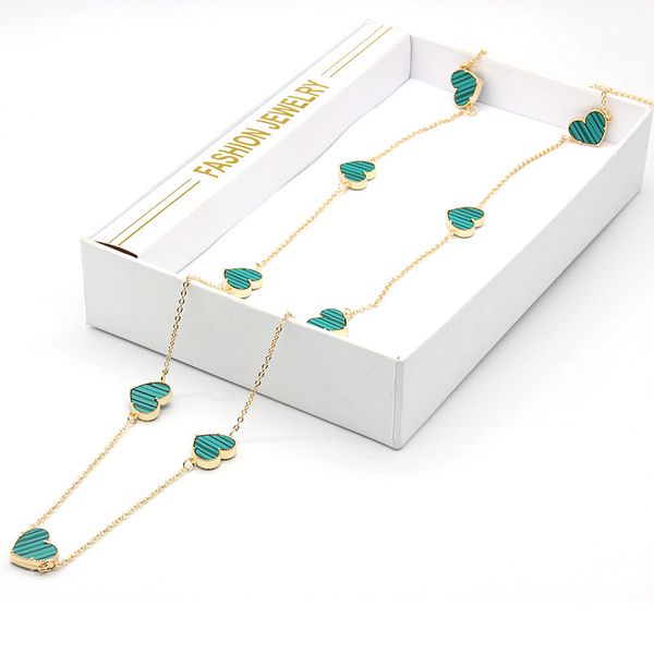 

new arrival clover pendant stainless steel necklace jewelry for women gift, Silver