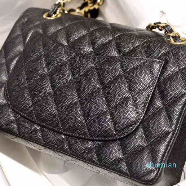 

2022 designer caviar 100% genuine leather ladies handbags cowhide wallets messenger bags