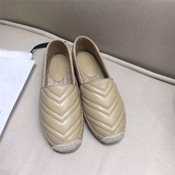 

spring and summer fisherman shoes lazy loafers shoes straw padded comfortable breathable flat casual shoes size 35-41, Black