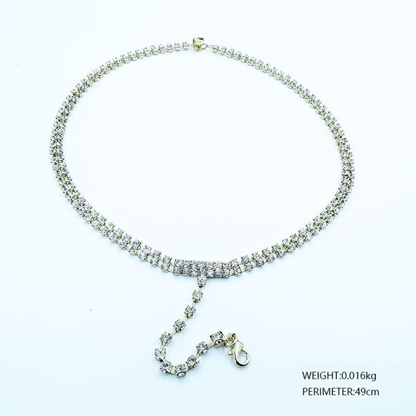 

europe and the diamond necklace jewelry production orders, japan and south korea style, Silver
