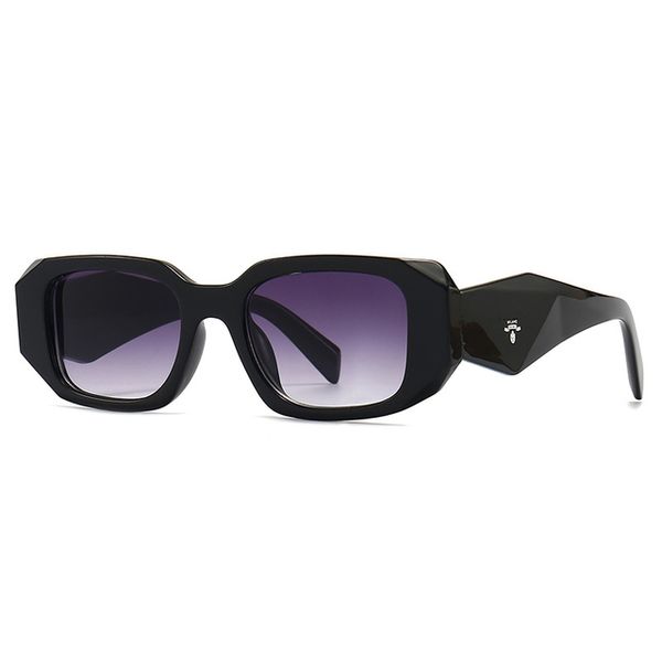 

60sunglasses designer sunglasses luxury eyeglasses goggle outdoor beach sun glasses for man woman 13 colors optional triangular signature, White;black