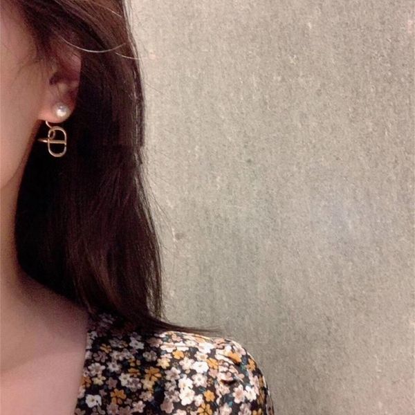 

the jewel online new pearl earrings female versatile ear clip earrings, Silver