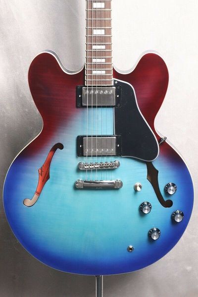 

inspired by e s-335 figured blueberry burst (bbb) #ggai9 electric guitar