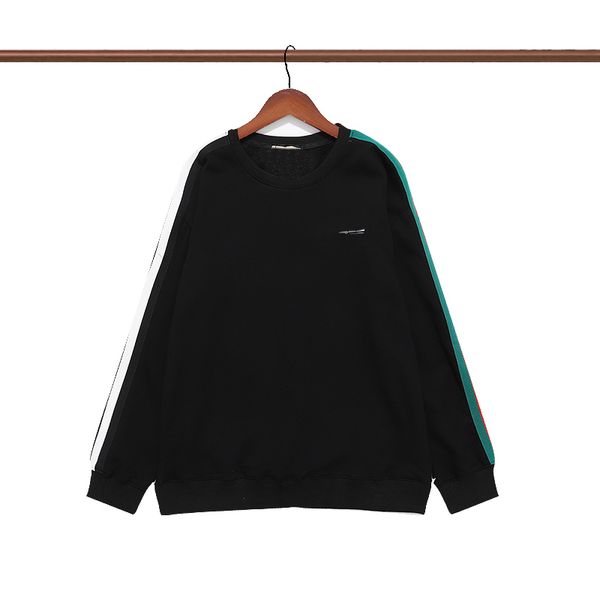 

mens hoodies sweatshirts couple italy style pullover hoodie classic letter printed autumn winter sweater asian size 7iwh, Black