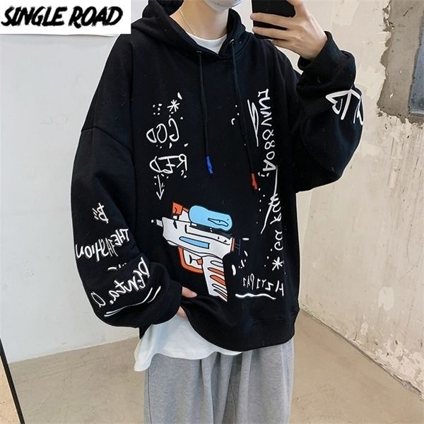 

singleroad mens hoodies men autumn graffiti oversized harajuku japanese streetwear sweatshirts sweatshirt black hoodie men 201130