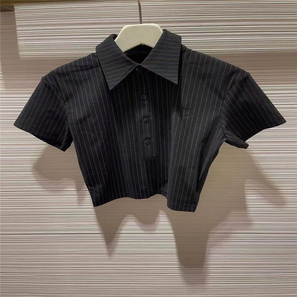 

women's polos king spring and summer stripe short sleeve college age reducing shirt female, White