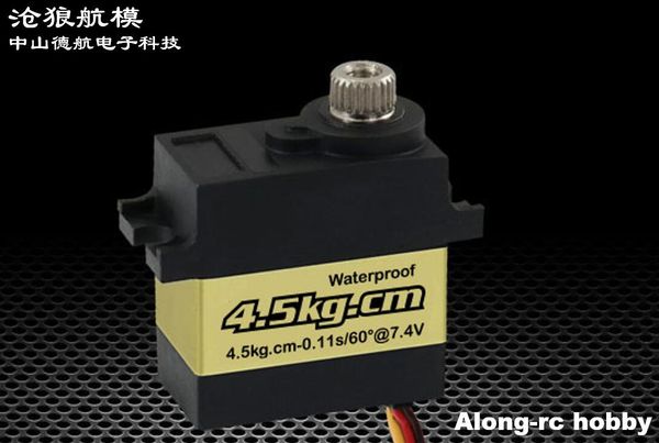 

kingmax km2065 metal gear 17g digital servo 4.5kg stall torque waterproof mini servos for rc airplane hobby f3d plane spart part