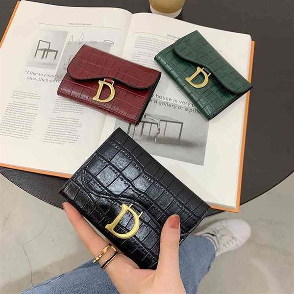 

65% factory 2022 long wallet crocodile d-shaped wallet female pu kvig212h, Red;black