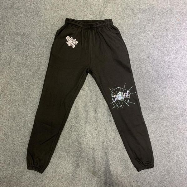 

22ss letter print pants men women eu size cotton pant fashion, Black;brown