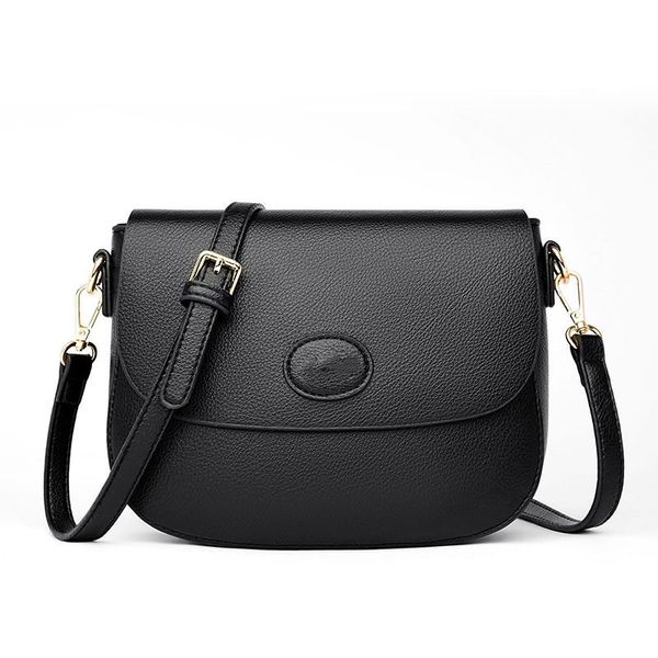 

luxury bags for woman fashion desiginer pu leather bag large capacity saddle handbag brand letter single shoulder bag women phone handbags f