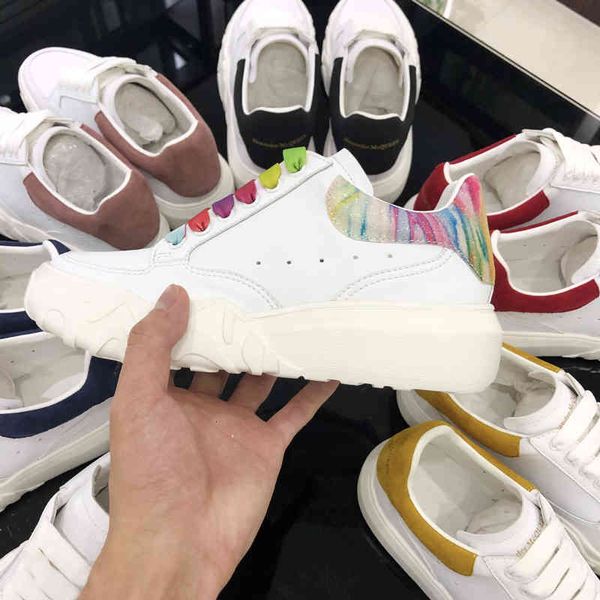 

dress shoes net red same style small white shoes women's third generation muffin z leather thick bottom inner raised couple rw7j, Black