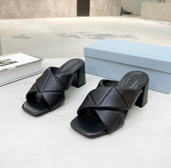 

Women Fashion Sandal Designers Flat Slippers Flip-Flops High Heel Slippers Desert Spike Sole Platform Sandals Ladies Designer Slipper