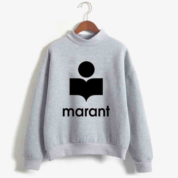 

oversize hoodies women marant sweatshirts spring autumn female loose pullover q8mm 0zz6, Black