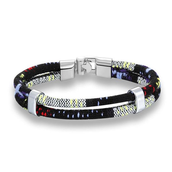 Bracelets de charme Europeias e americanas cor de moda simples nacional de estilo nacional braceletcarm