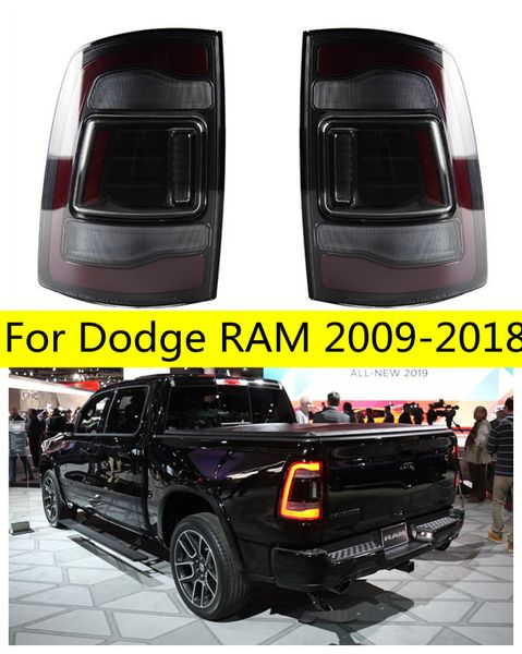 Светодиодный задний фонарь для Dodge RAM, светодиодный задний фонарь в сборе 2009-18, задние фонари Ram1500 2500, задние противотуманные фары, тормозные фары