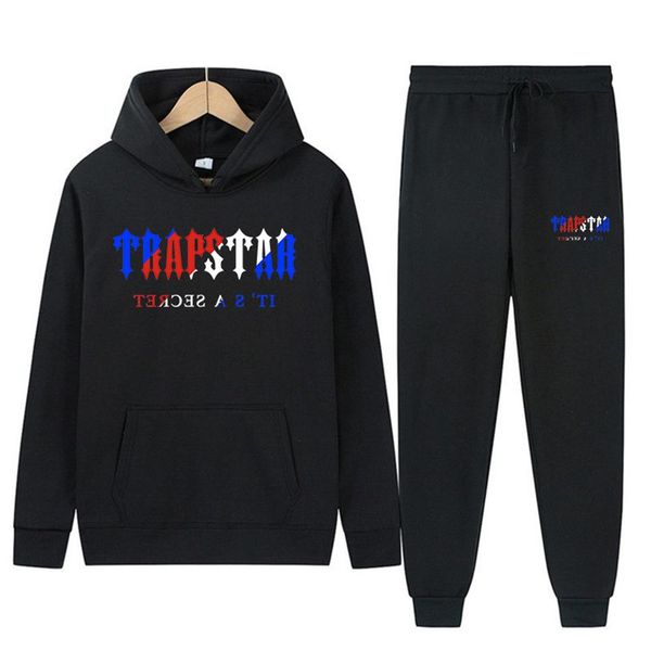 

trapstar men's tracksuits european and american style hooded sweater couple's trapstars pullover factory di282v, Gray