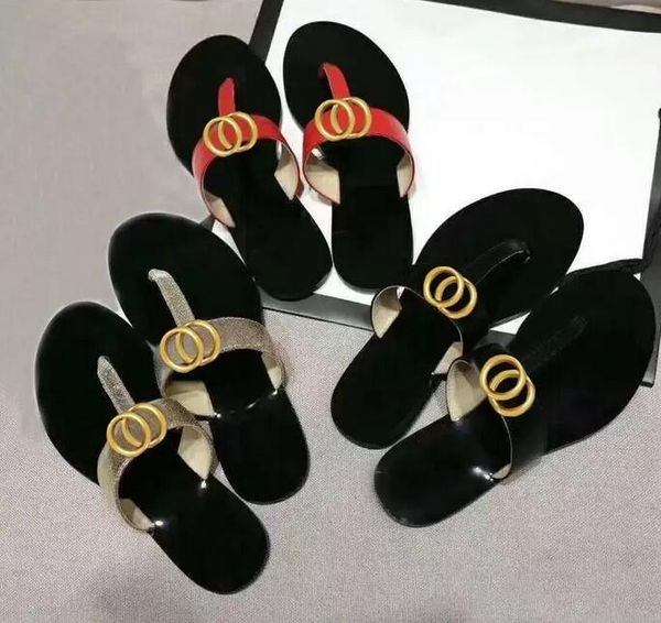 

ladies flip-flops beach fashion sandals summer flat shoes 2022 luxury walking shoes letter slippers, Black