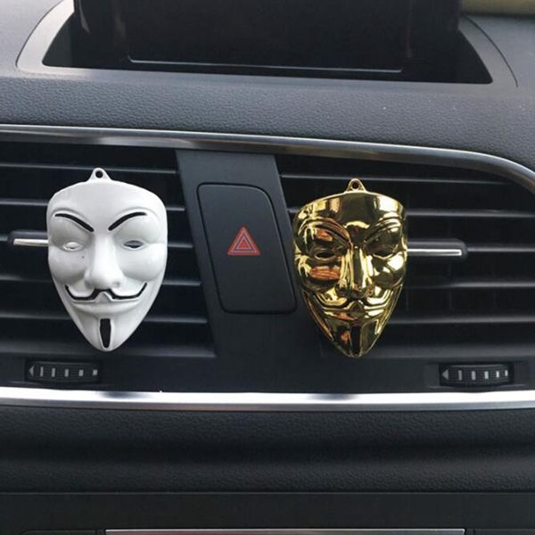 Vendetta Perfume Clip Difusor de Óleo Essencial para Clips de Locket de Carro Auto Refrogerador de Air Metal V Ventil