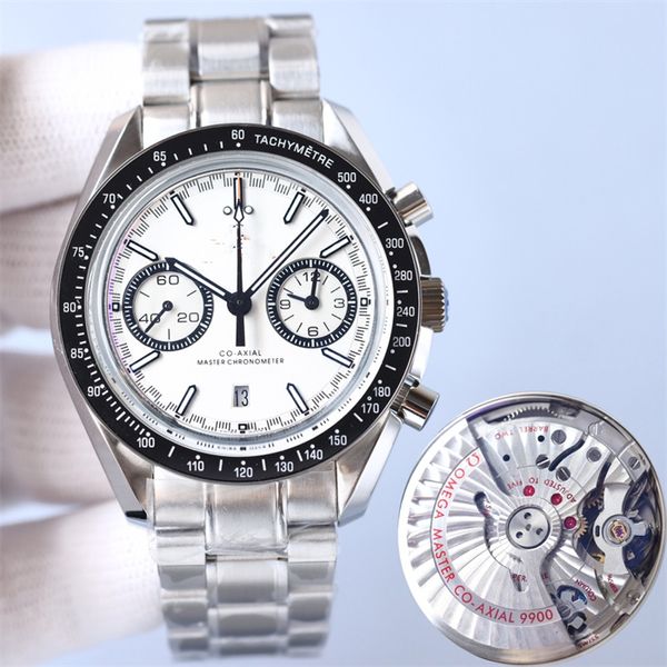 OM Montre de Luxe Herrenuhren 42 mm 9900 automatisches mechanisches Uhrwerk Keramiklünette Stahl Luxusuhr Designeruhren Armbanduhren