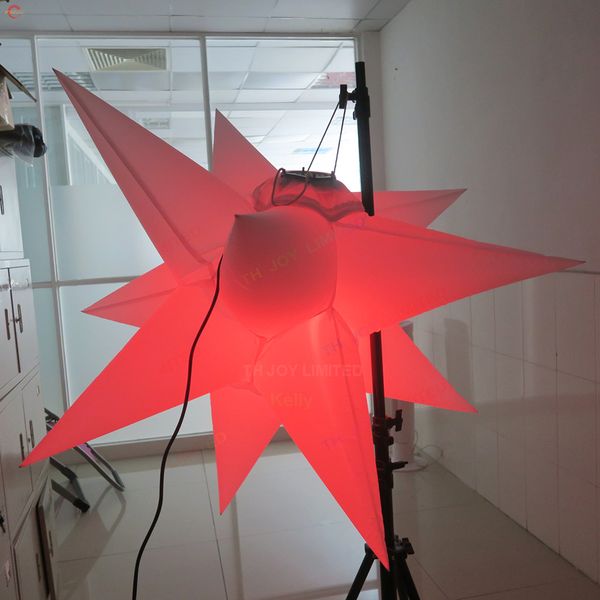 

outdoor activities led lighting inflatable star balloons for sale