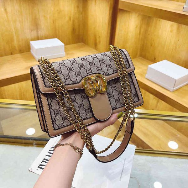 

fashion bag women's 2022 new spring and summer printed messenger small