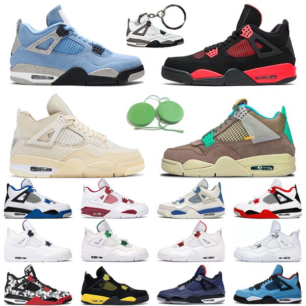 

shoes 4s 4 neon guava ice fire red black cat white cement desert moss cool grey women sports