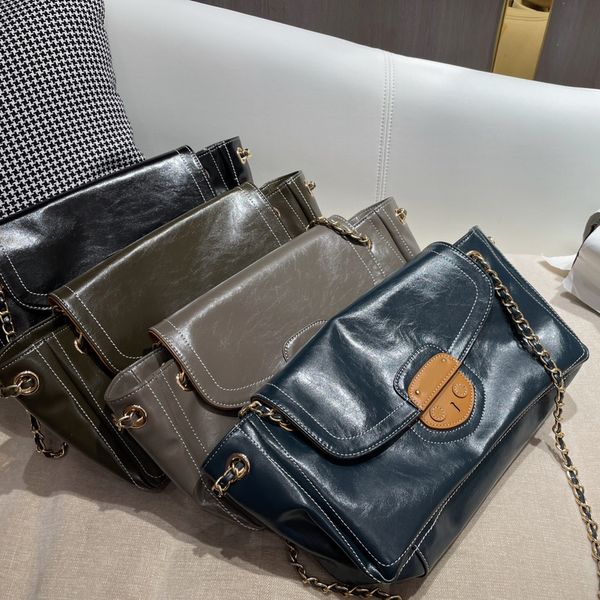 

axillary bag flap bags handbag 2022 luxury r brand fashion shoulder handbags quality women clutch bag chains purse cross body ladys artwork
