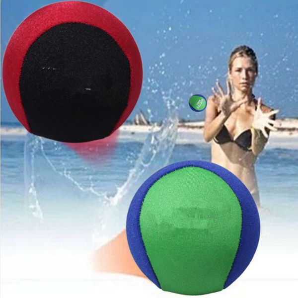6 cm 5,5 cm 5 cm palla rimbalzante colorato divertente palloni da spiaggia galleggiante che rimbalza bagliore durevole strumento di gioco di nuoto attrezzature per giochi d'acqua 14 colori increa