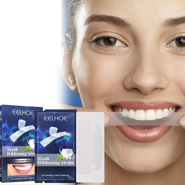 

tcmhealth 7/14pcs teeth whitening strips white tape tooth whitening profession advanced bleaching