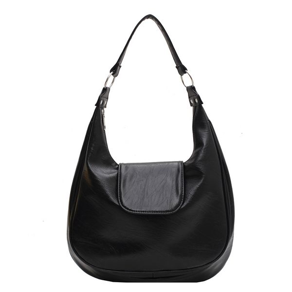 

designer bags grade leather brand new simple retro large capacity shoulder bag 34.5cm