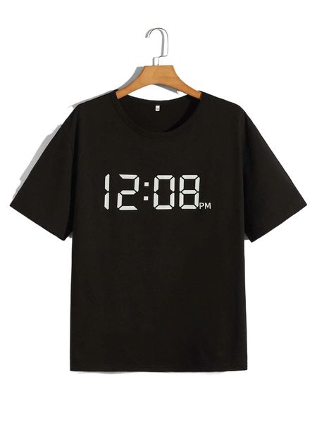 

men letter graphic tee x7wh#, White;black