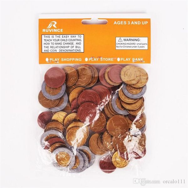 

play money euro coins set of 80 plastic learning resources263g
