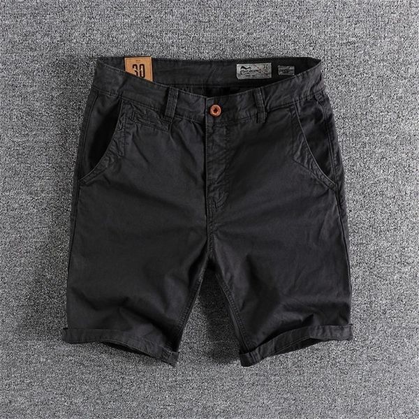 

shorts for men casual summer bottoms cotton lightweight thin shorts work wear street style korean fashion short homme 220602, White;black