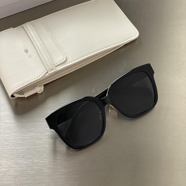 

2022 designer sunglasses new limited edition sunglasses women's pink triumphal arch square ins white bag, White;black