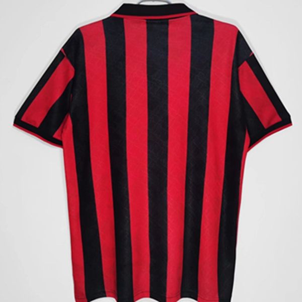 

1995/96 retro t shirt jerseys kaka baggio giroud maldini van basten pirlo inzaghi gullit shevchenko vintage 1996 futbol shirts classic kit o, Gray;blue